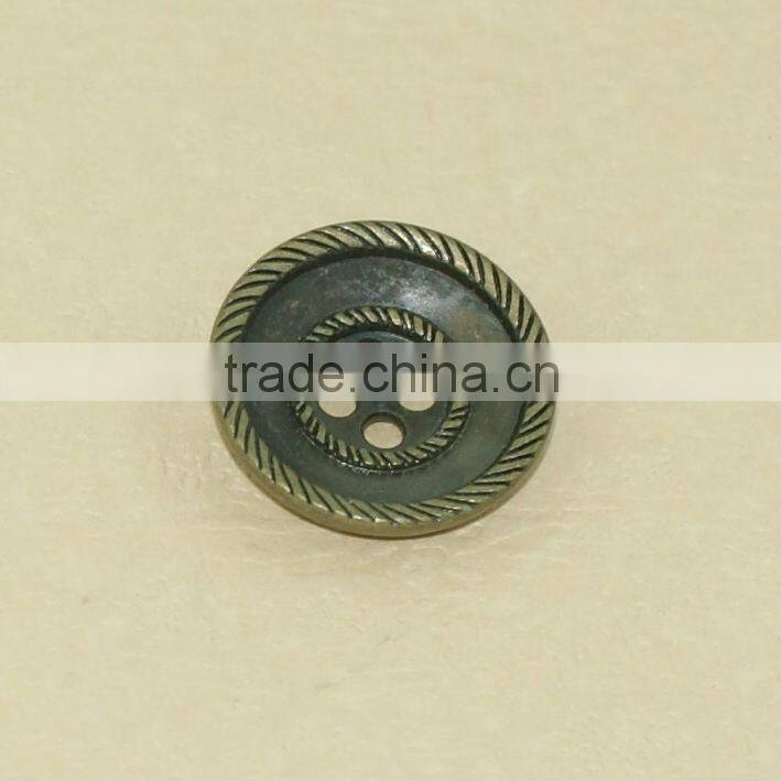 4-hole Flexible Metal Buttons for clothing