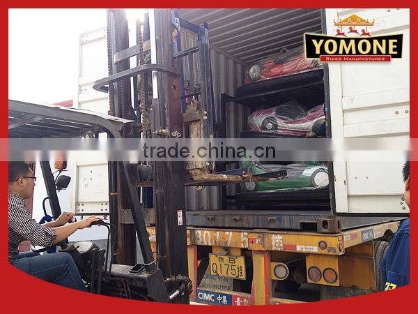 Stable and easy to operate amusement park rides ground grid bumper car for sale