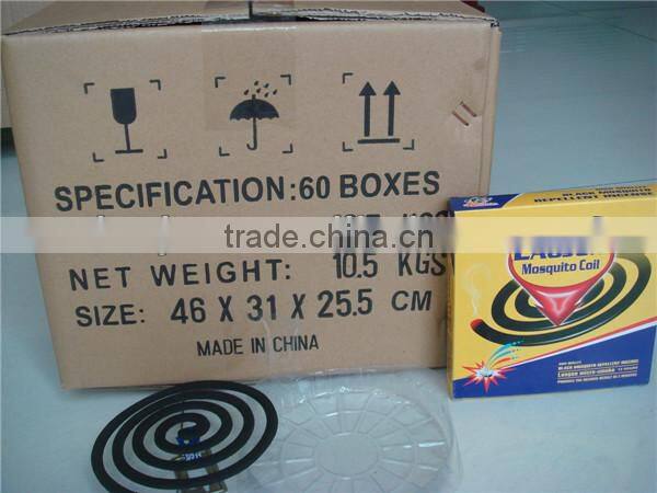 unbreakable plant fiber smokefree140mm black mosquito coil