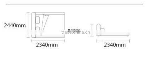 French style top grade bed solid wood bed for bedroom furniture C19#