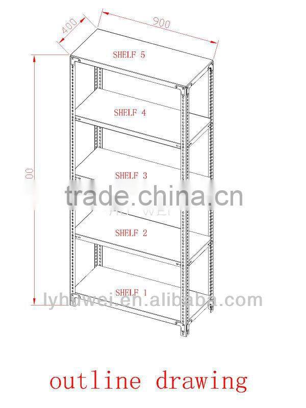 Heavy capacity steel shelving units