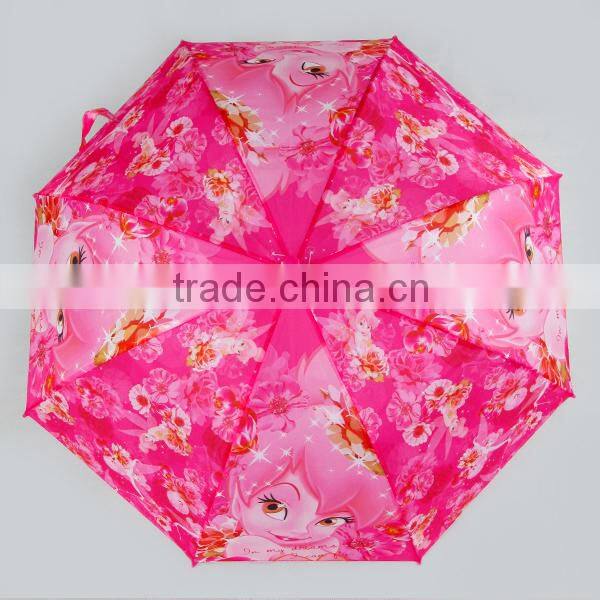 Hot sale high quality custom desney beautiful umbrella for kids
