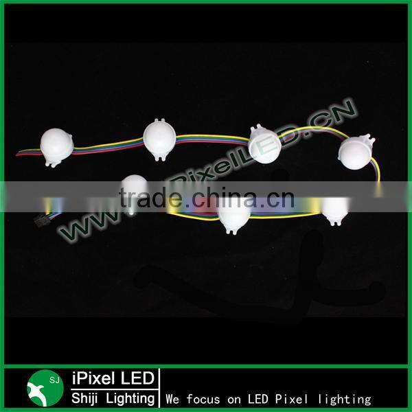 dmx ws2801 30mm pixel led 20pcs/string