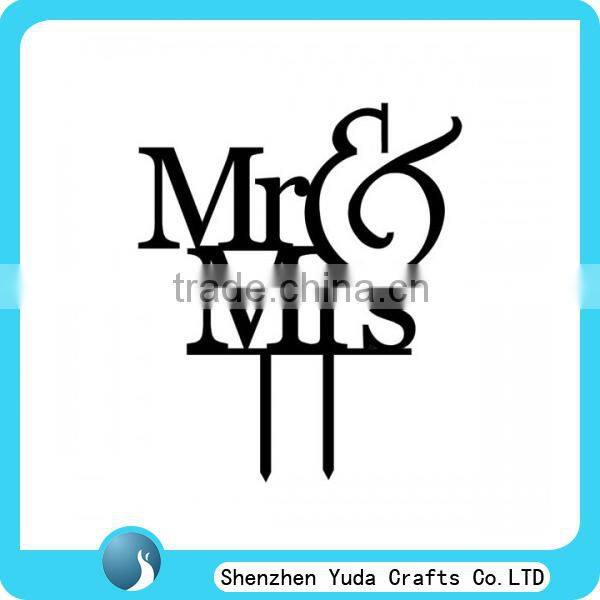 acrylic monogram cake topper,bride and groom wedding cake toppers , name cake topper