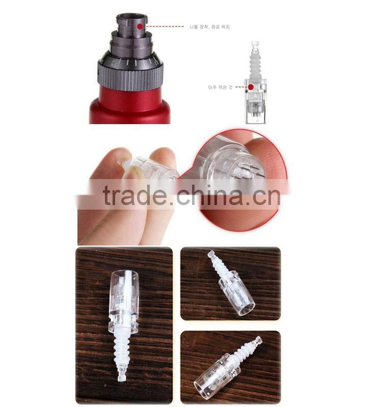 2015 hot sale CE approval 12 needles anti-wrinkle best derma pen micro needle