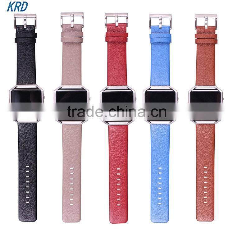 Superior Luxury Genuine Leather Watch band Wrist strap For Fitbit Blaze Smart Watch