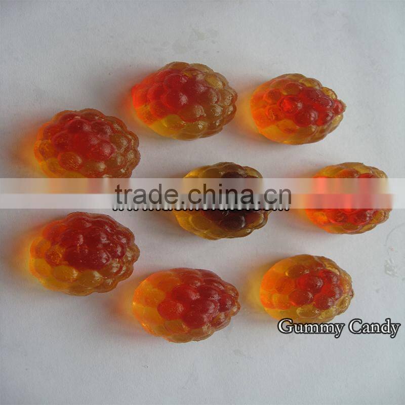 HACCP/ISO hot sell Red Ball Candy Fruit Flavor Gummy Candy