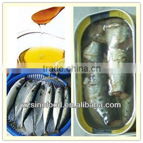 Canned Fish Canned Sardines in Vegetable Oil