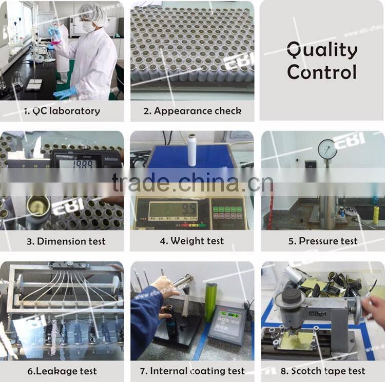 Mini food grade metal package tube