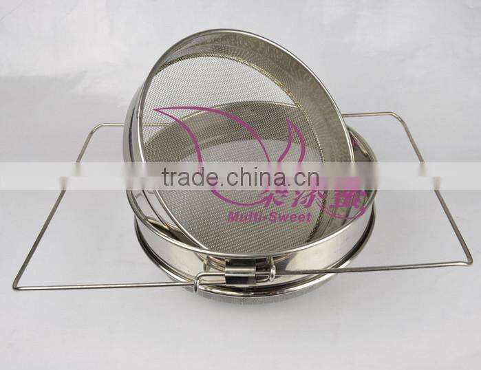 honey filter equipment double layer stainless steel honey strainer