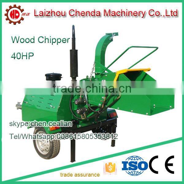 factory supply wood chipper shredder wood chipping machine with hydraulic system