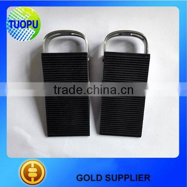 Hot sale stainless steel glass shower drubber ring for door stopper