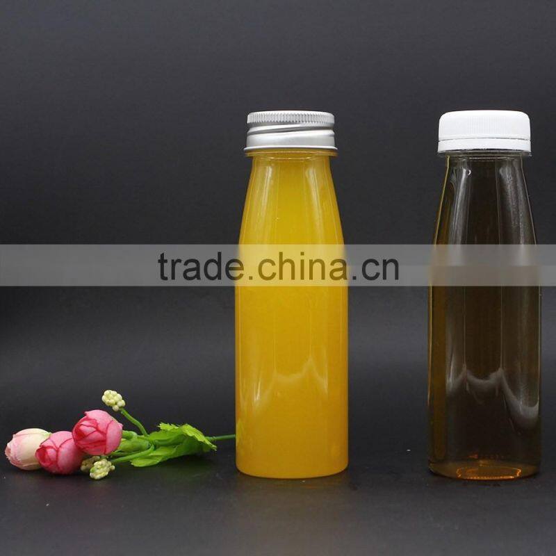 210ml round boston round pet bottles