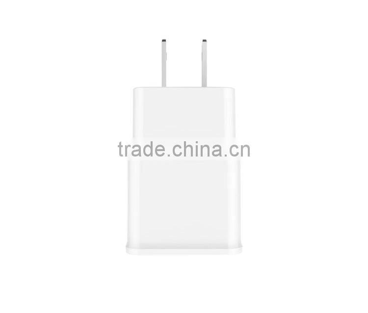 Dual Ports Fast Charging Travel usb Charger adapter For Mobile Phone