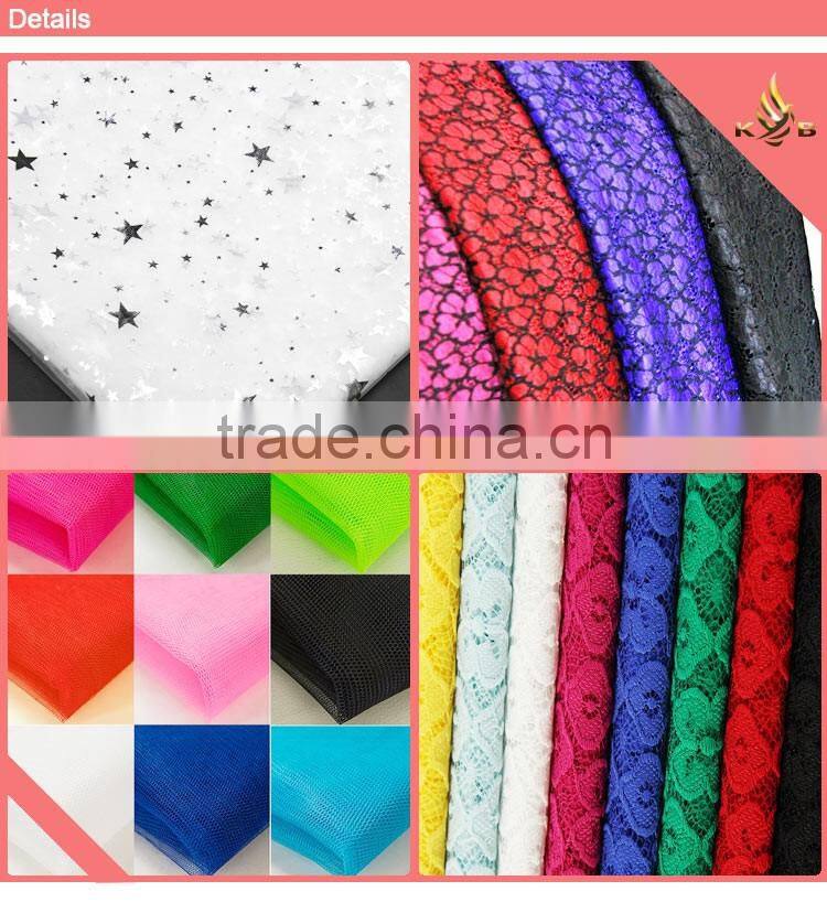 100% polyester white mesh fabric cheap