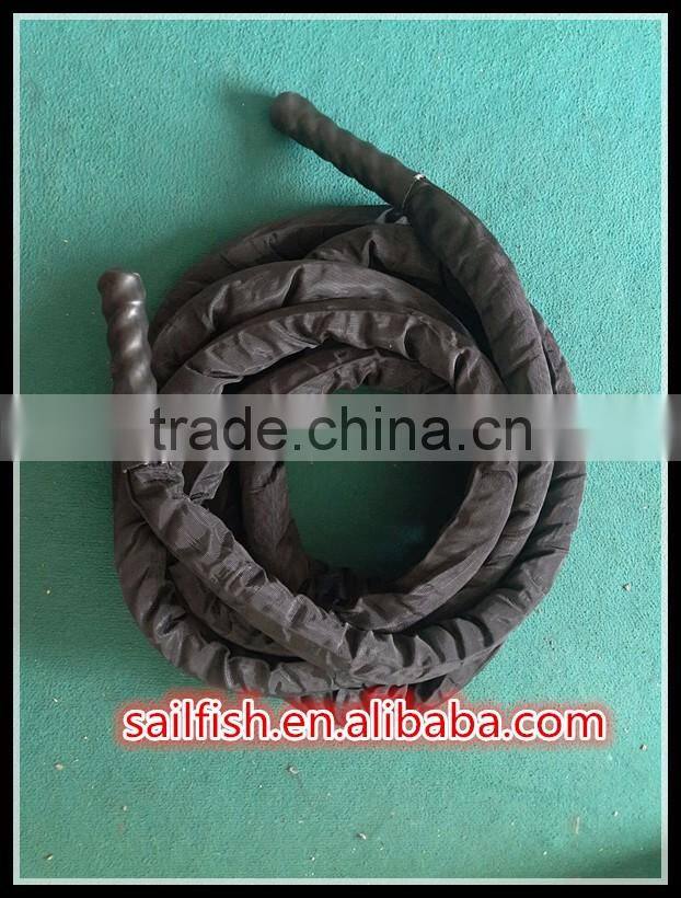 crossfit gym training poly dacron exercise battle rope