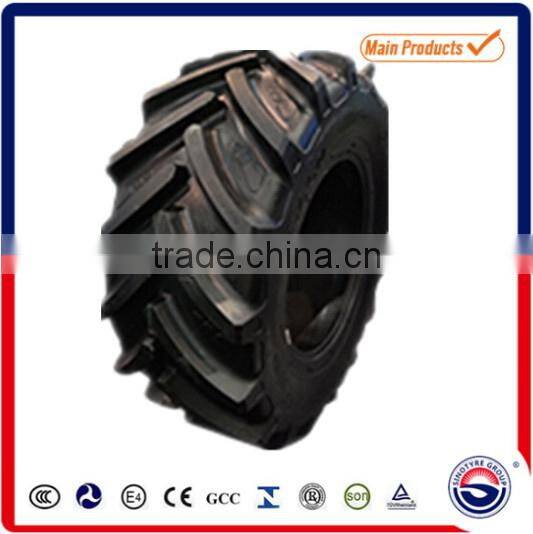 Fashionable new coming skid steer tyre 12-16.5 with orange rims