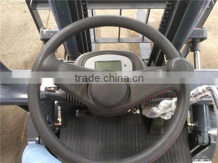 ANSION factory price 2.5ton electric forklift machine with curtis system
