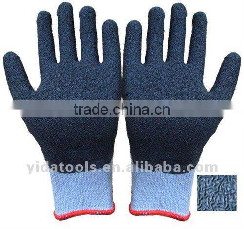 latex palm coated safety gloves
