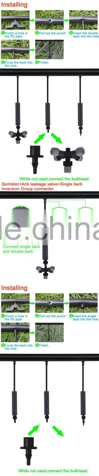 plastic irrigation sprinkler,best quotation,mist sprayer