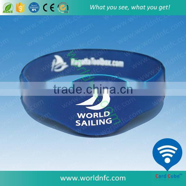 UHF RFID Writable Plastic PVC Wristband