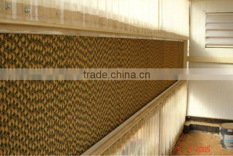 Evaporative cooling pad