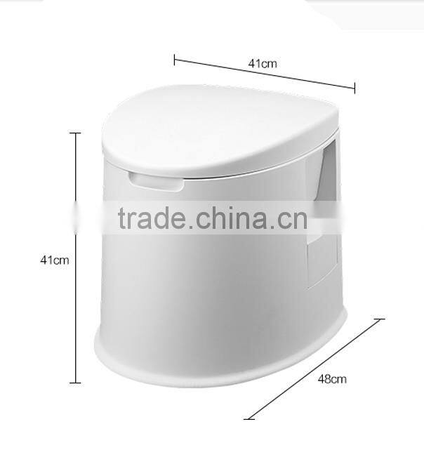 Multifunction Plastic Movable Mobile Toilet for Adult