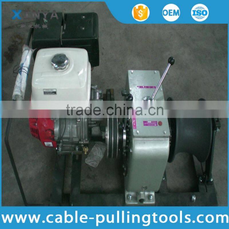 5 Ton HONDA gasoline engine power winch for pulling/lifting
