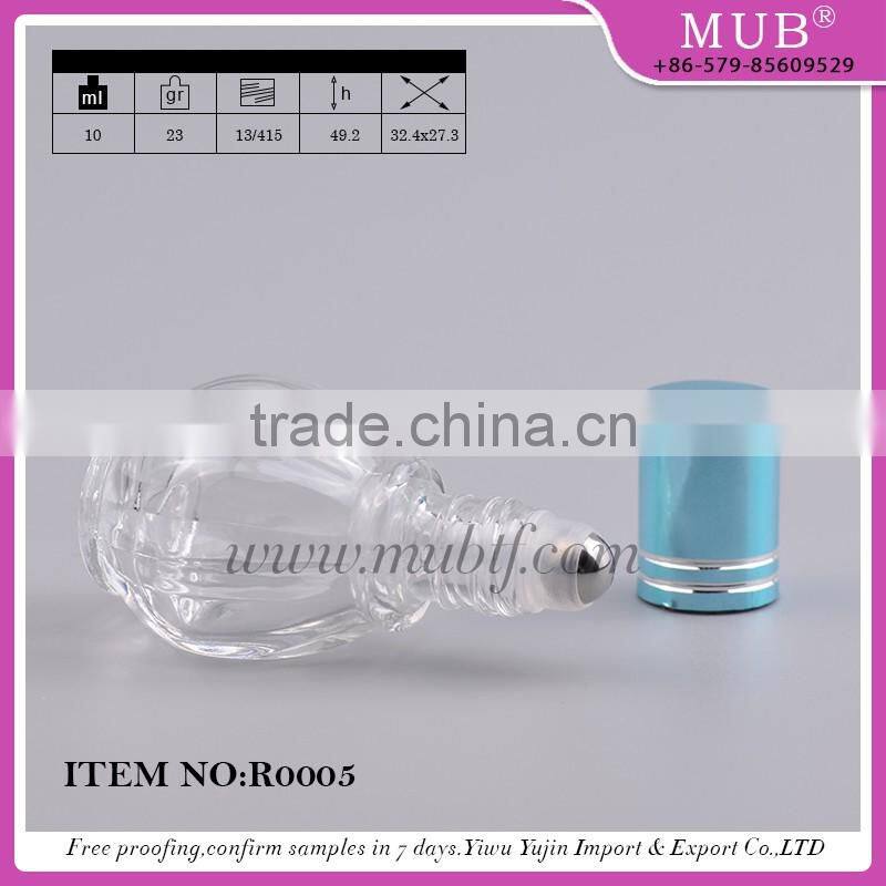 ROO22 high quality roll bottle glass bottle for perfume empty bottle