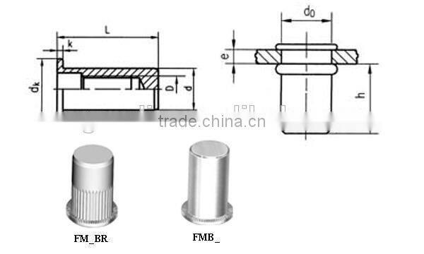 STAINLESS STEEL RIVET NUT GOOD QUALITY