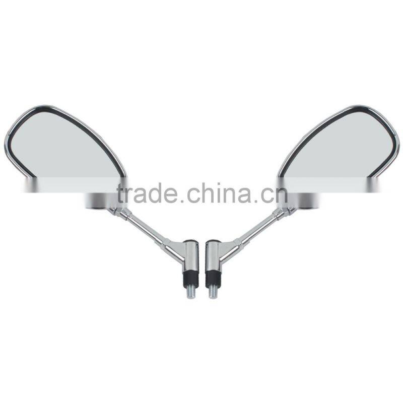 10mm Chrome View Mirrors For Kawasaki VN 2000 Vulcan VN1600 VN1500 VN900 VN800