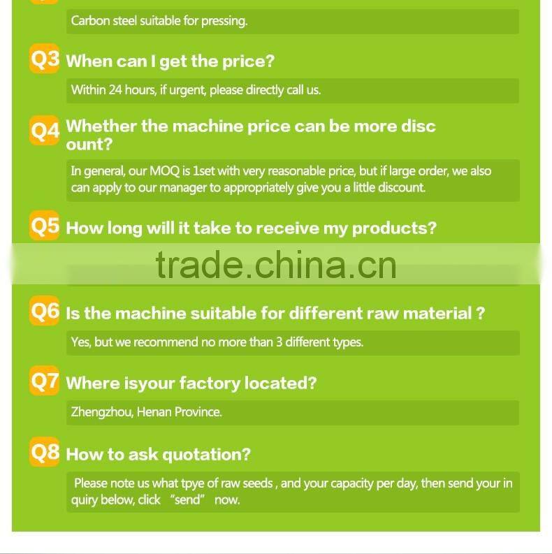 Factory Best Selling walnut hydraulic oil press machinery