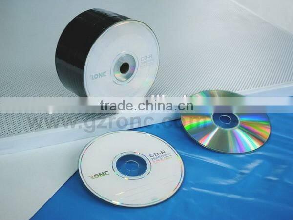 50PCS Shrinkwrap Pack Blank CD-R 52X 700MB With Good Price