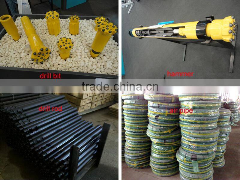 GD90 for drill hard rocks small portable borehole hydraulic drilling machine