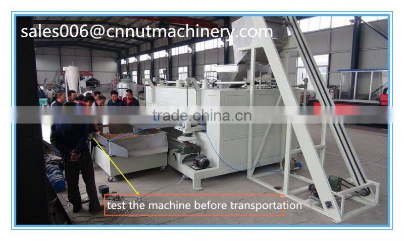 high efficiency fishskin coated peanut roasting equipment with CE ISO