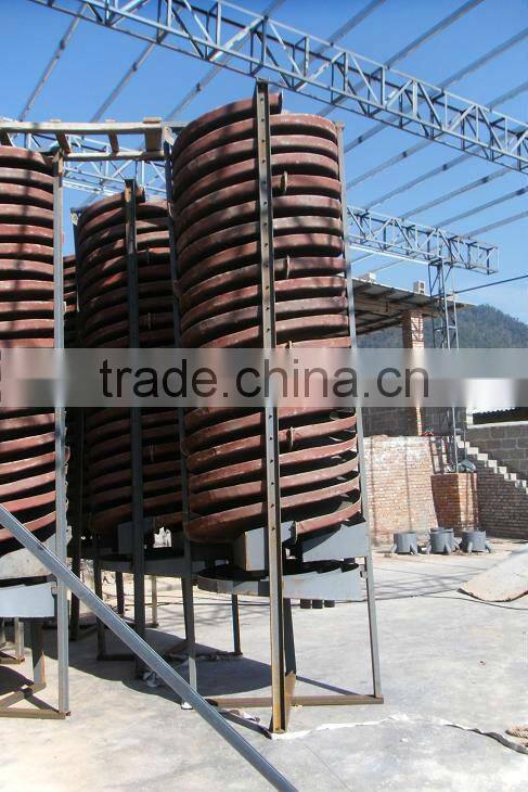 Spiral Concentrator/Gravity Concentration Equipment/Gravity Separation Plant/Gravity Separation Process/Gravity Mineral Concent