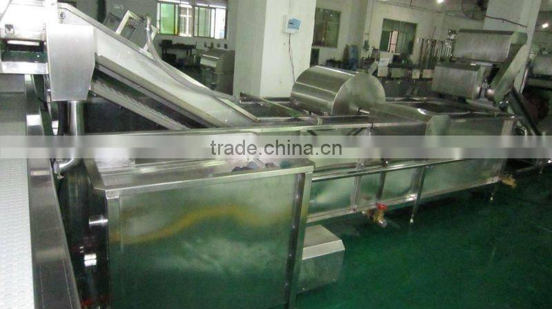 Washing cutting vegetable production line (video)