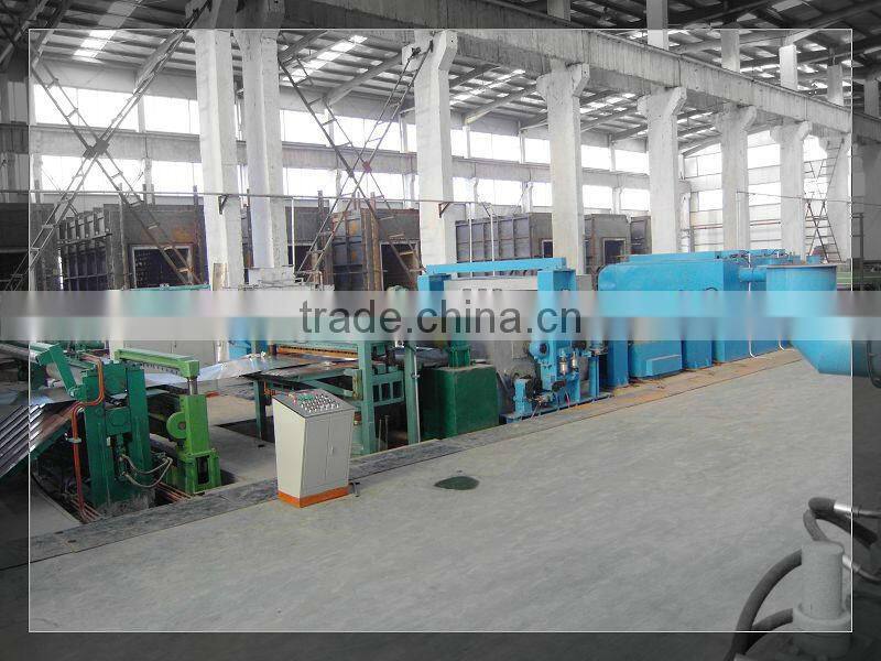 1000,3000,8000 series aluminum alloy 800-1500mm/min rolling speed Aluminum Tension Leveling Line