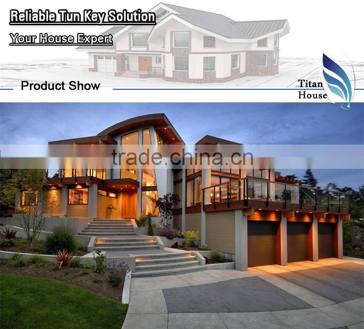 Luxury Galvanized Steel Frame Kit Tourist Resort in Quality