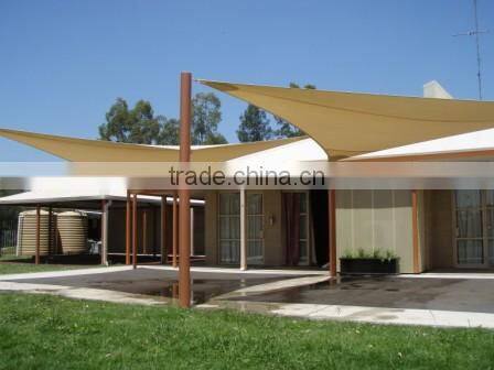 100% HDPE UV Block material Garden Shade sail outdoor sunshade