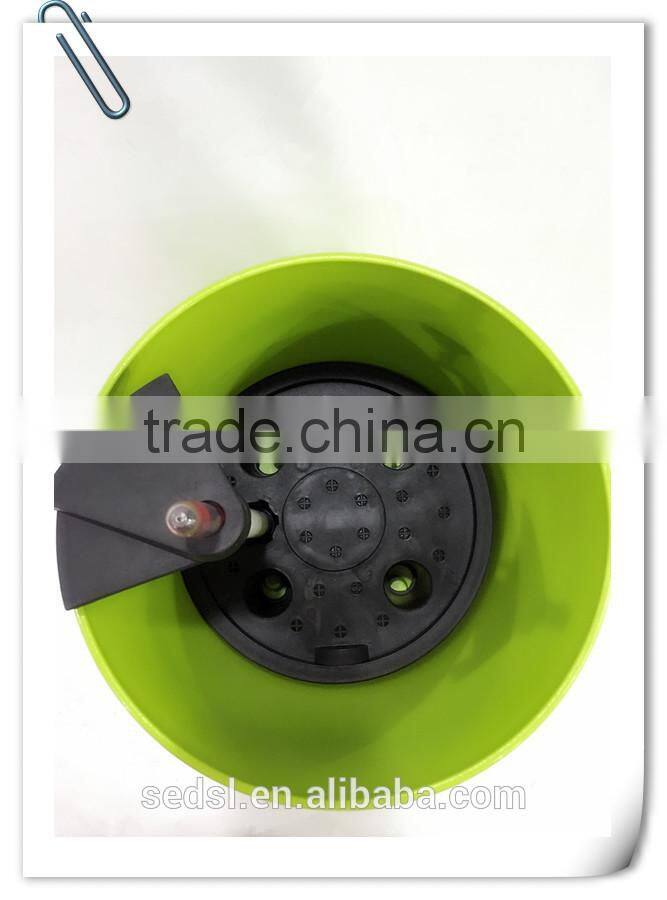 plastic self watering garden printed flower pots