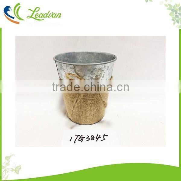 Hot sale high quality custom made galvanized metal bucket