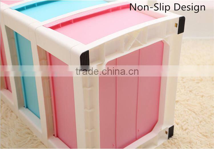 Plastic Two Layer Underwear Socks Storage Drawer Cabinet