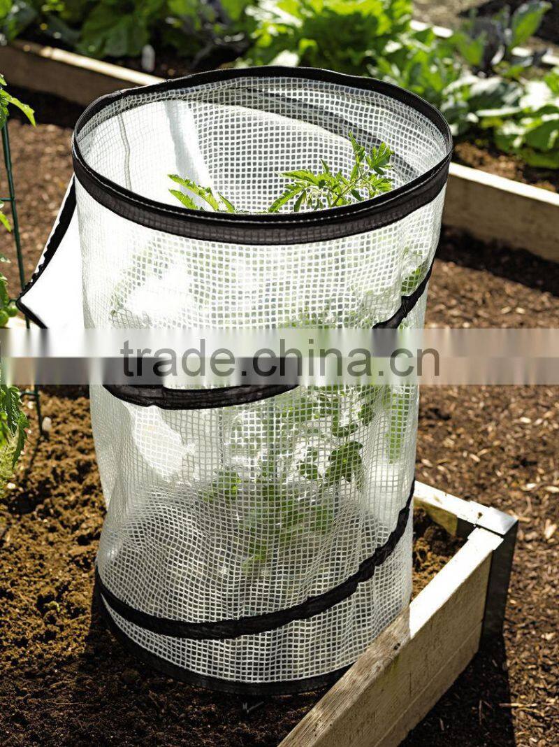 Pop-Up Tomato Plant Protector Serves as a Mini Greenhouse to Accelerate Growth,Pop Up Garden Bag