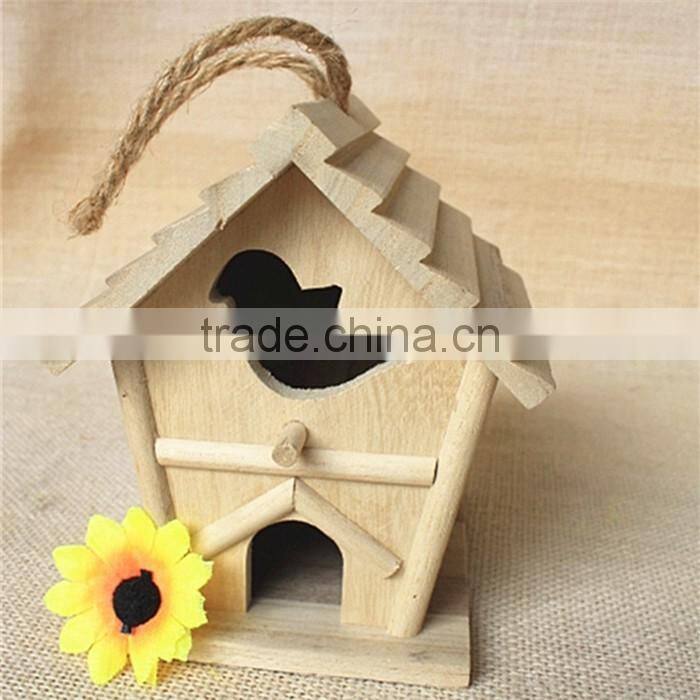 Unfinished wooden bird nest and happy giant adult and kid toys for sale