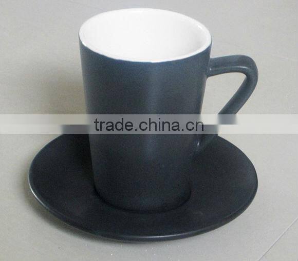 Novelty porcelain coffee cup set