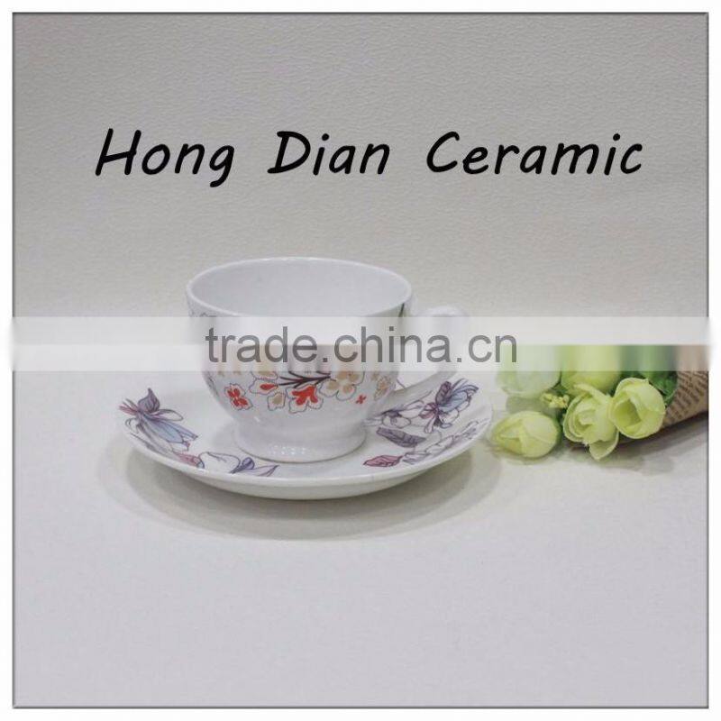 coffee cup and saucer, cappuccino mug cup coffee cup ceramic cup hot new products for 2016