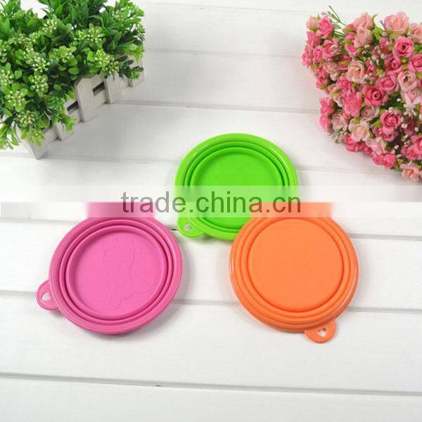 Hot Selling Portable Silicon Pet Feeding Bowl / Silicon Folding Pet Bowl
