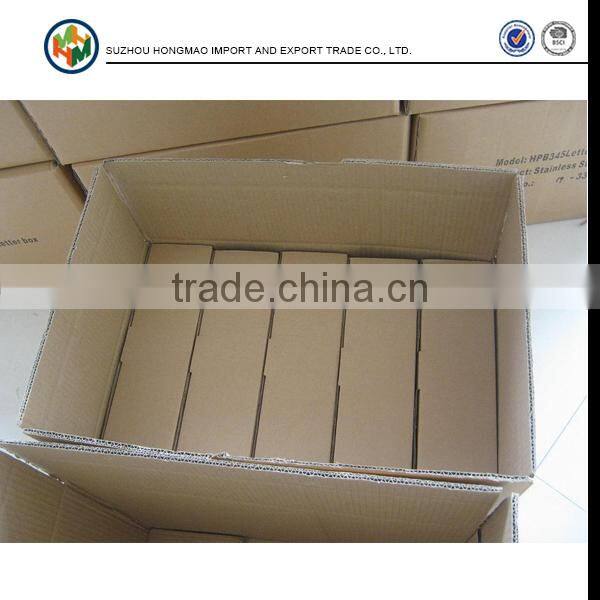 outdoor wall mount Galvanized steel postbox