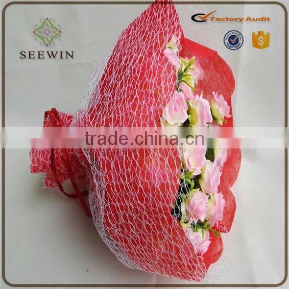 2016 hot sale fresh flower flower bouquets packaging for fresh flower wrapping paper